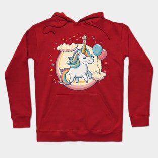 Unicorn Birthday Party Hoodie